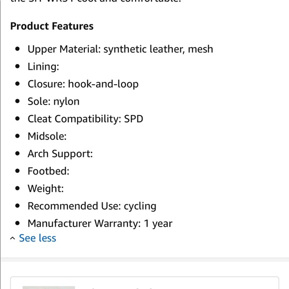 Shimano women’s spin shoes - Picture 5 of 5